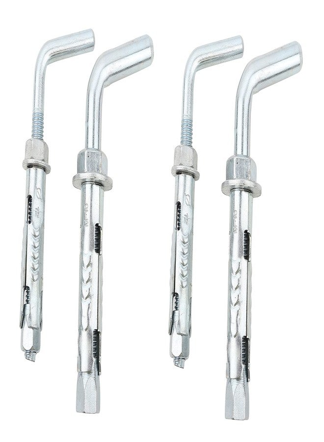 لافلي خطافات على شكل حرف L رائعة، مقاس 8×75 مم و10×100 مم، لتعليق سخان المياه - طقم من قطعتين - Image 1